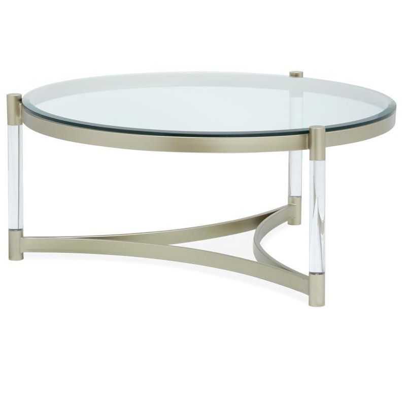 Magnussen T4984 Silas Round Cocktail Table