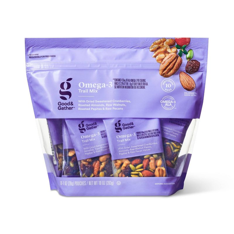 Omega-3 Trail Mix - 10oz/10ct  - Good & Gather™