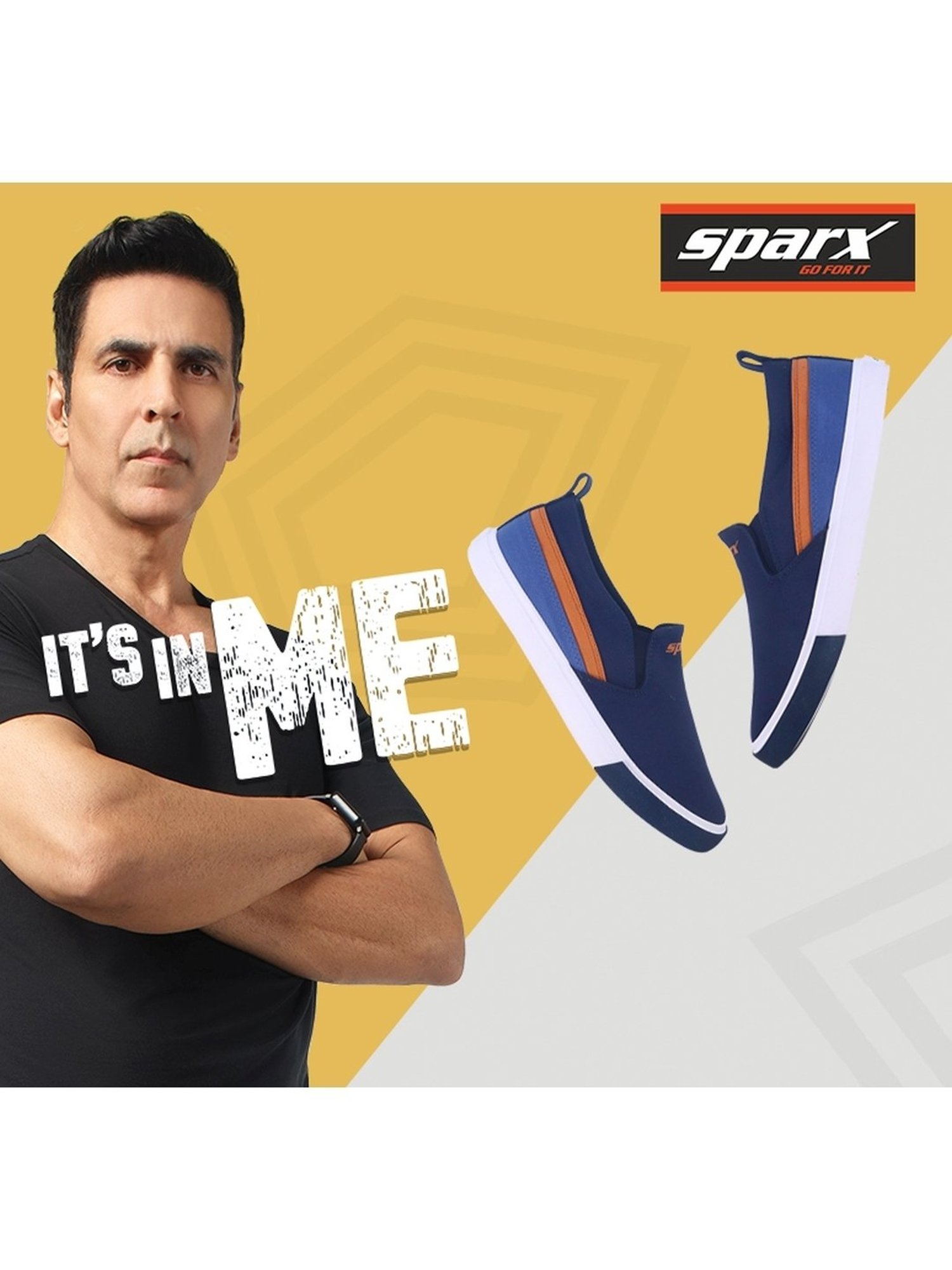 Sparx Men's Navy Walking Shoes