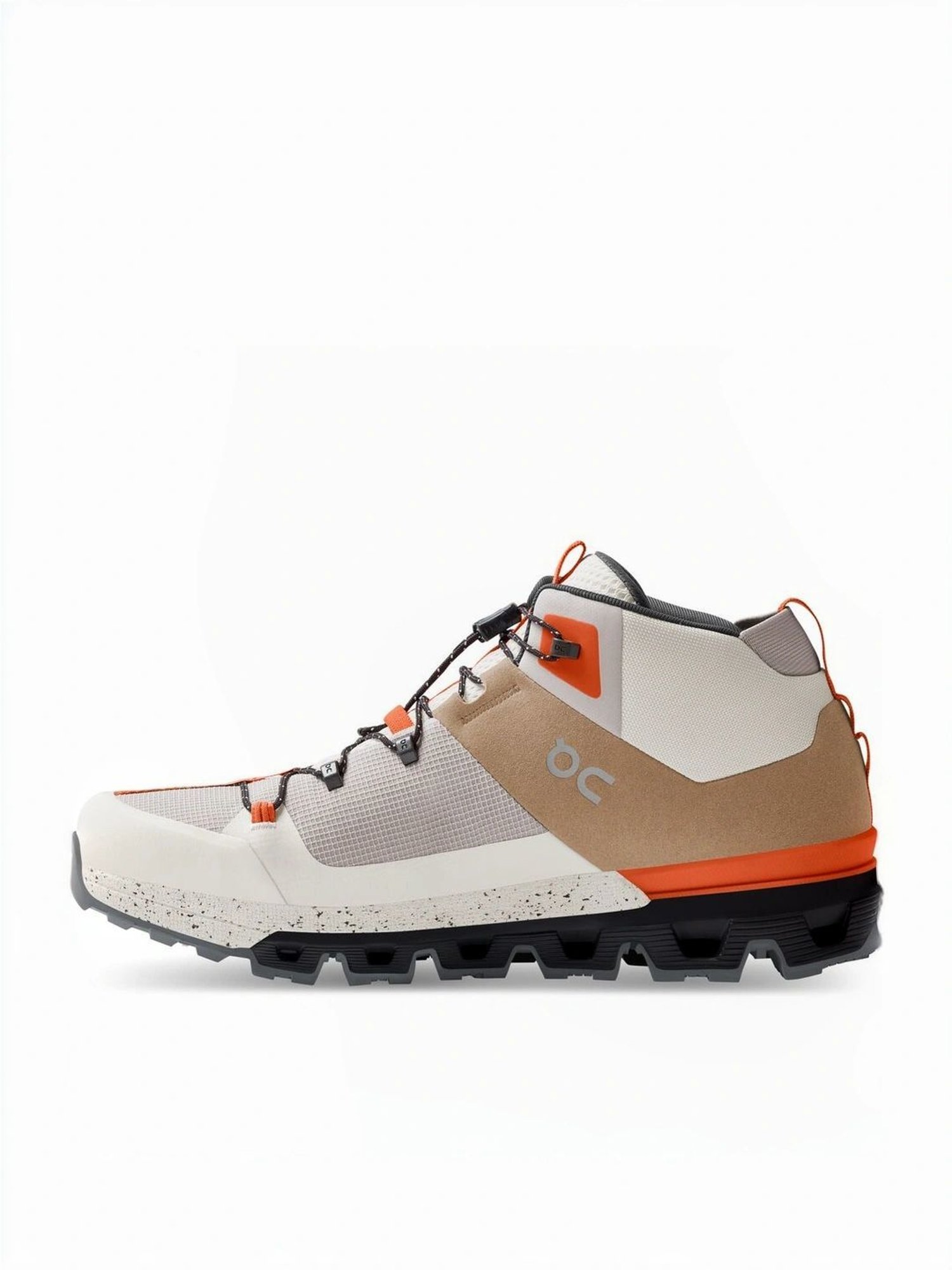 On Men's Cloudtrax 1 Ivory & Chai Running Shoes