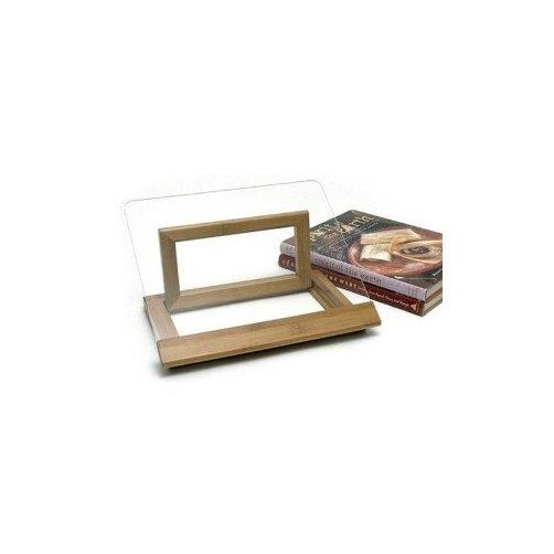 Lipper International 8815 Bamboo and Acrylic Cookbook Holder