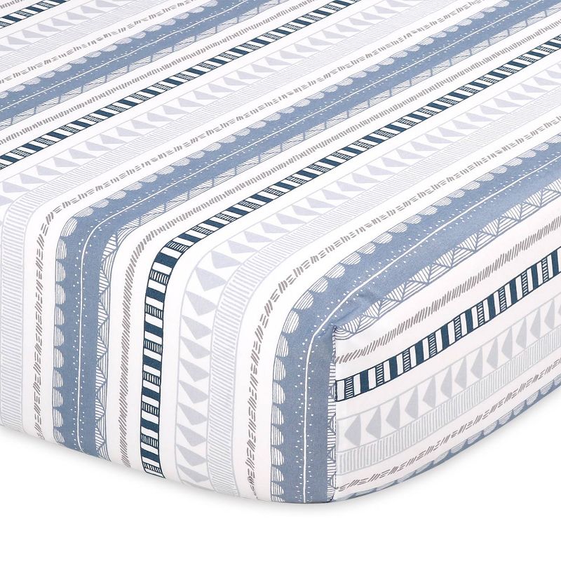 The Peanutshell Fitted Crib Sheets - Little Rhino 2pk