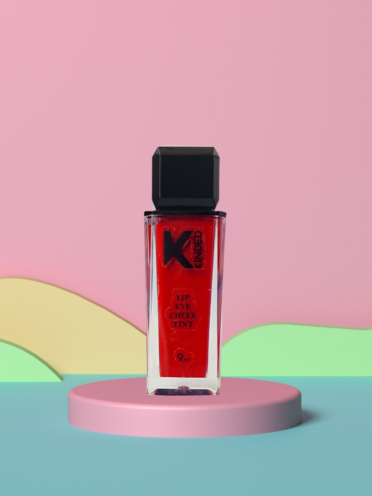 KINDED Lip Eye Cheek Tint Brick Red & Perfect Nude Combo
