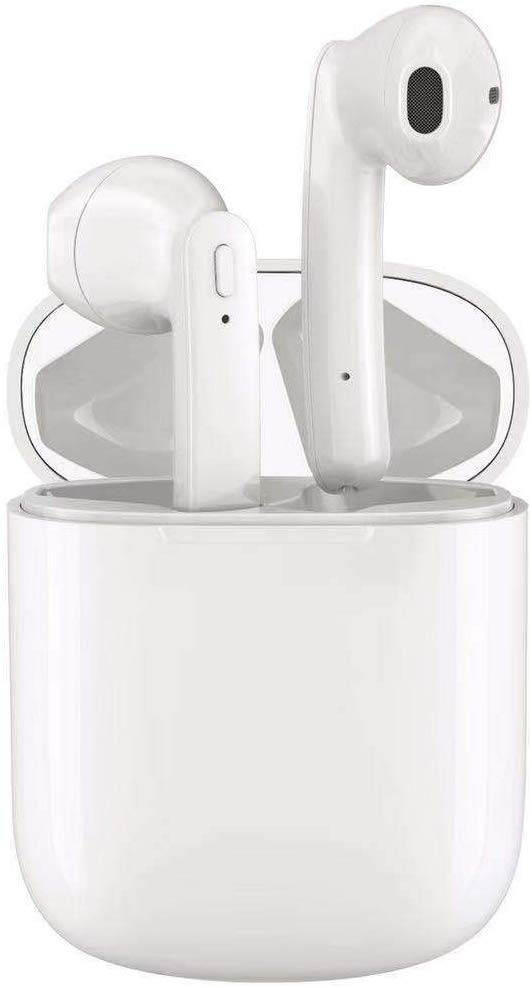 Bluetooth Earbuds, Bluetoooth 5.0 Headphones Wireless Earbuds 100H Cycle Playtime in-Ear Wireless Headphones Hi-Fi Stereo Sweatproof Earphones Sport Headsets Buit-in Mic for Work/Running/Travel/Gym