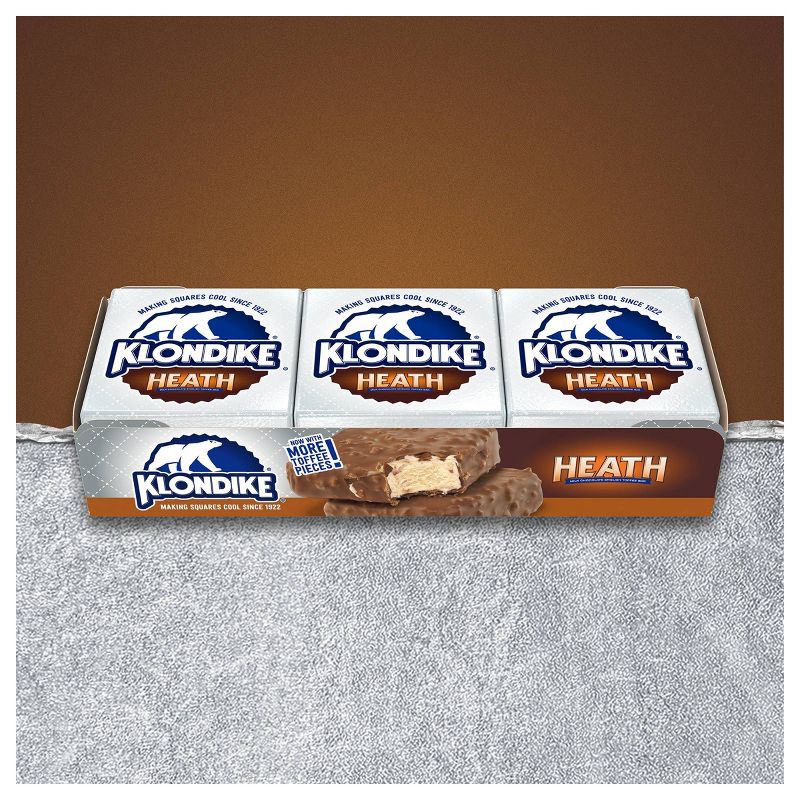 Klondike Heath Frozen Ice Cream Bars - 6ct