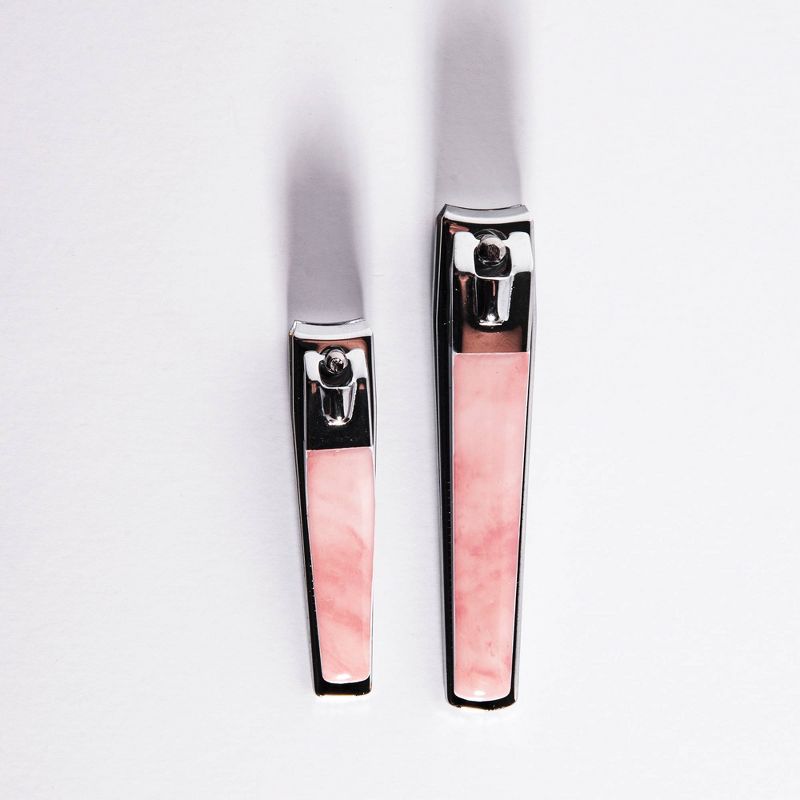 Trim Rose Quartz Nail Clipper, Toenail Combo