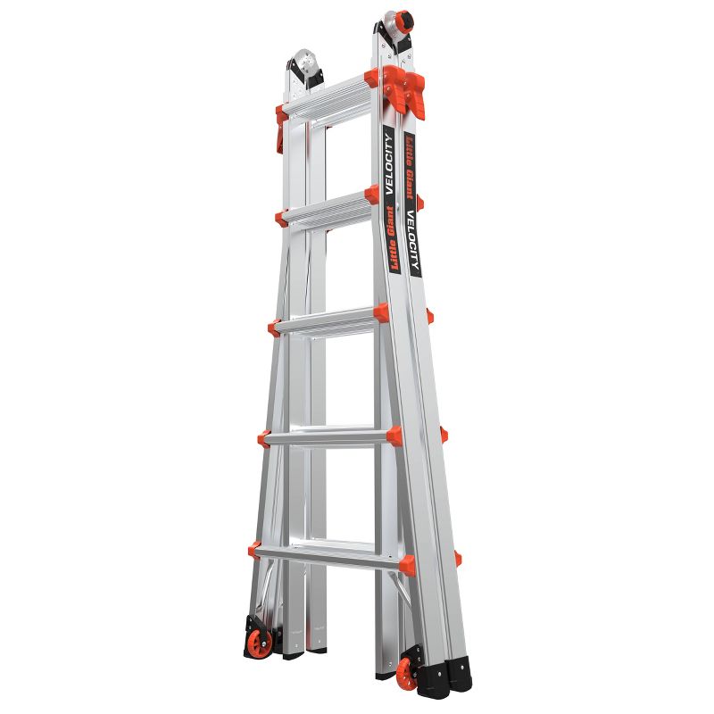 Little Giant Ladder Systems 300 lb ANSI Type IA rated Aluminum Ladder Gray