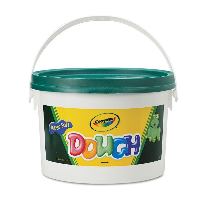 Crayola Modeling Dough Bucket 3 lbs. Green 570015044