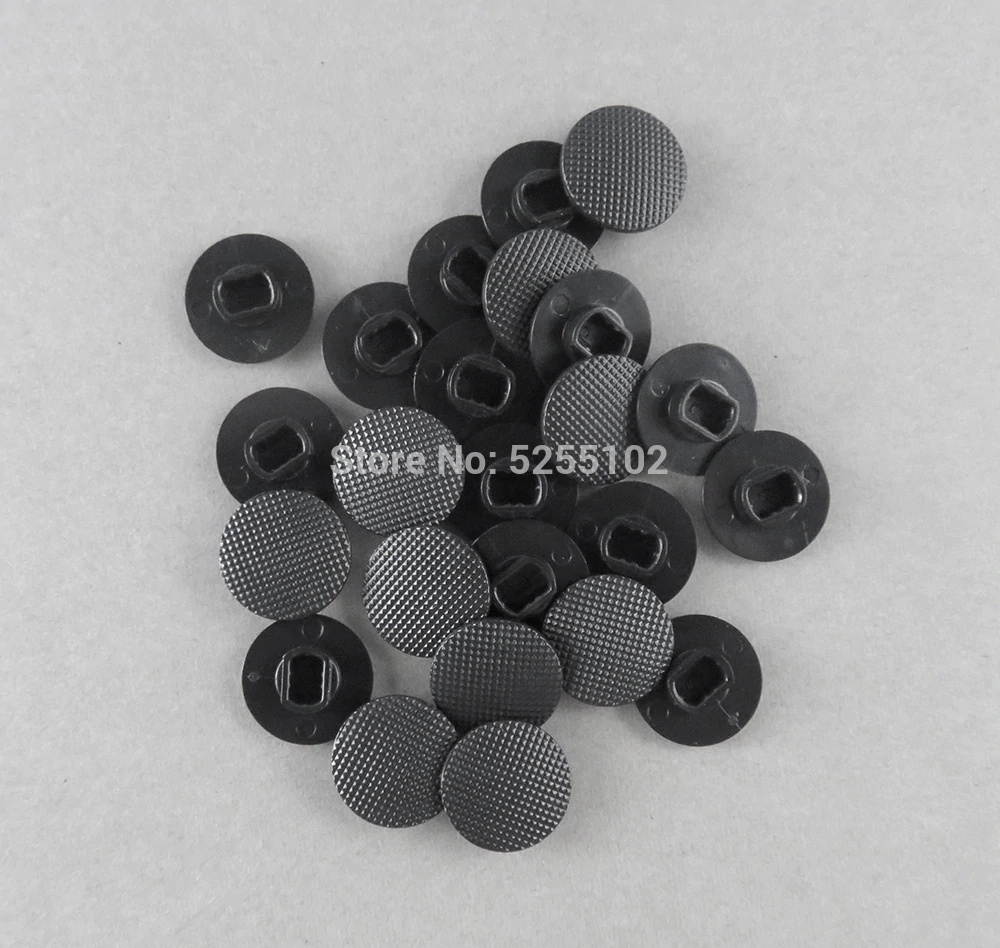 50pcs/lot Replacement Black 3D Analog Joystick Cap For PSP1000 For PSP 1000 Joysticks Caps Buttons