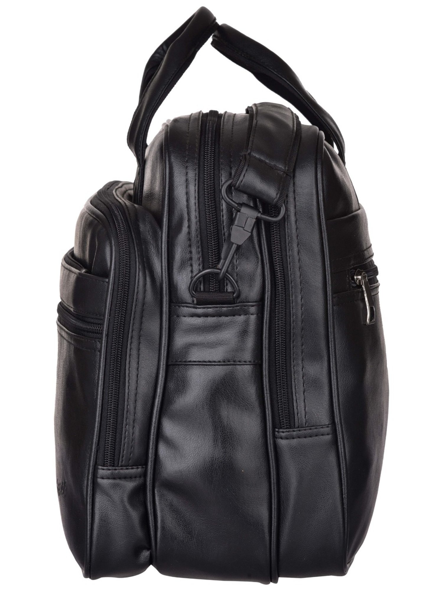 F Gear Hamilton 17 Ltrs Black Medium Cross Body Bag