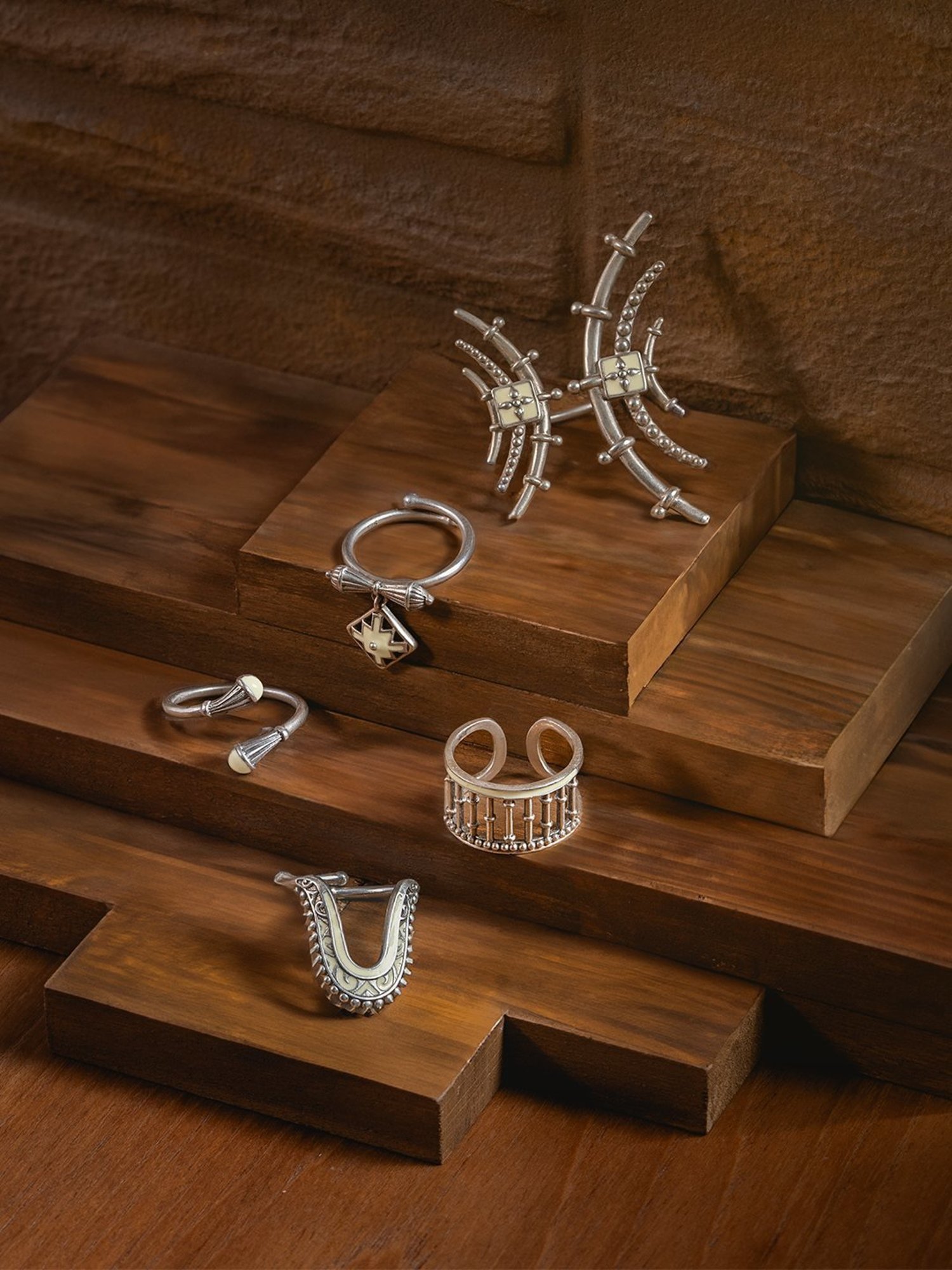 GIVA 925 Silver Pearly Bloom Ring for Women & Girls