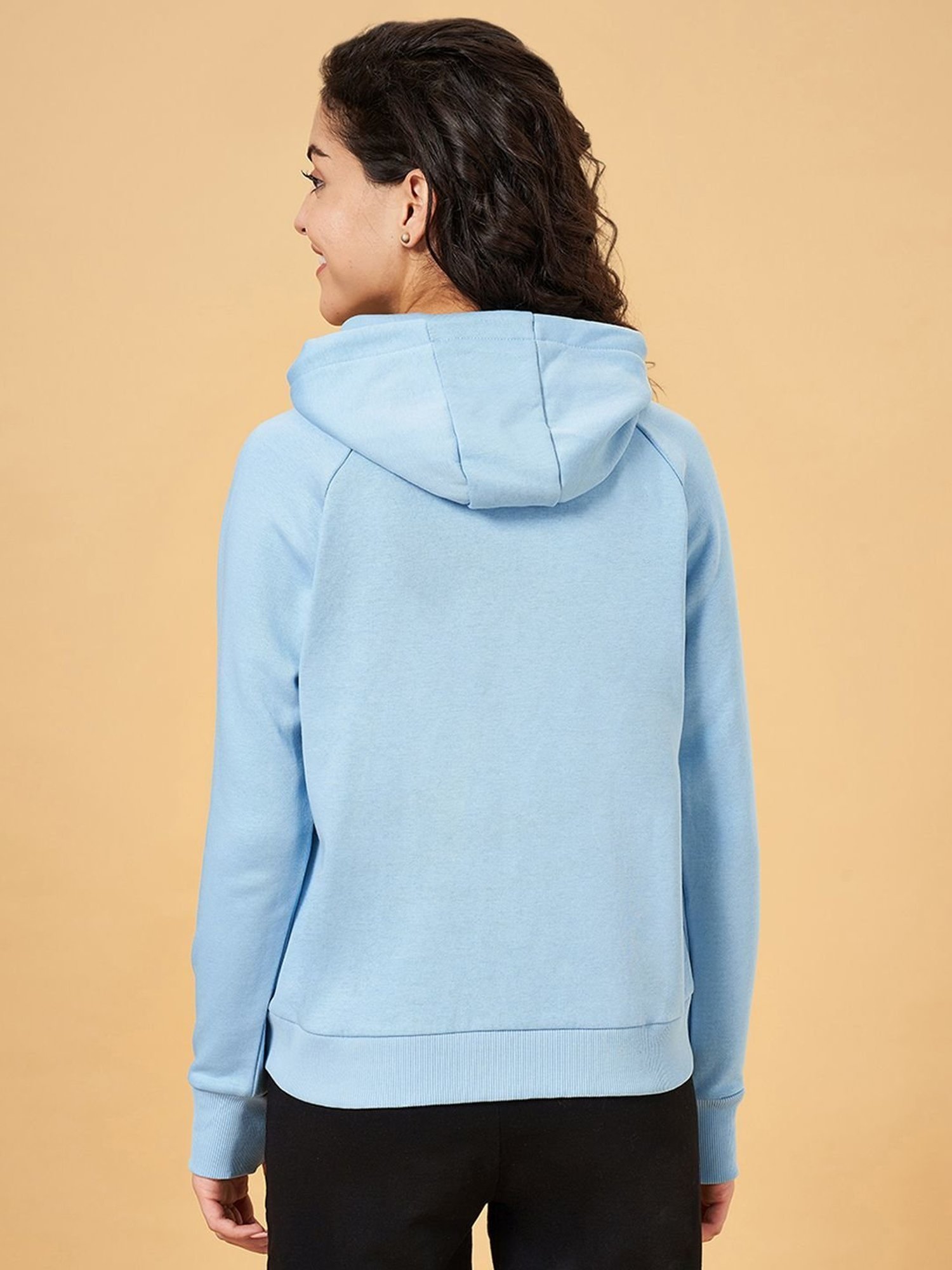 Ajile by Pantaloons Blue Cotton Sports Sweatshirt
