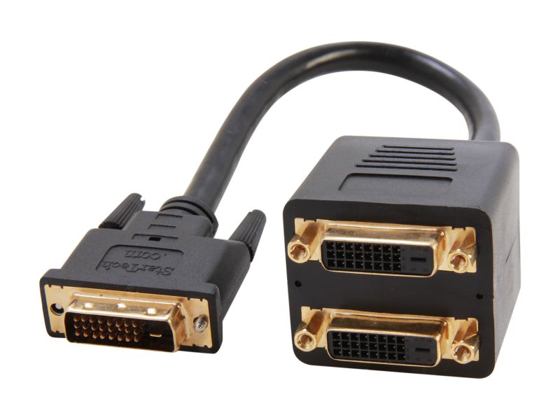 DAT 7321D Black Male to Male One DVI-D to DVI-D Single Link Cable