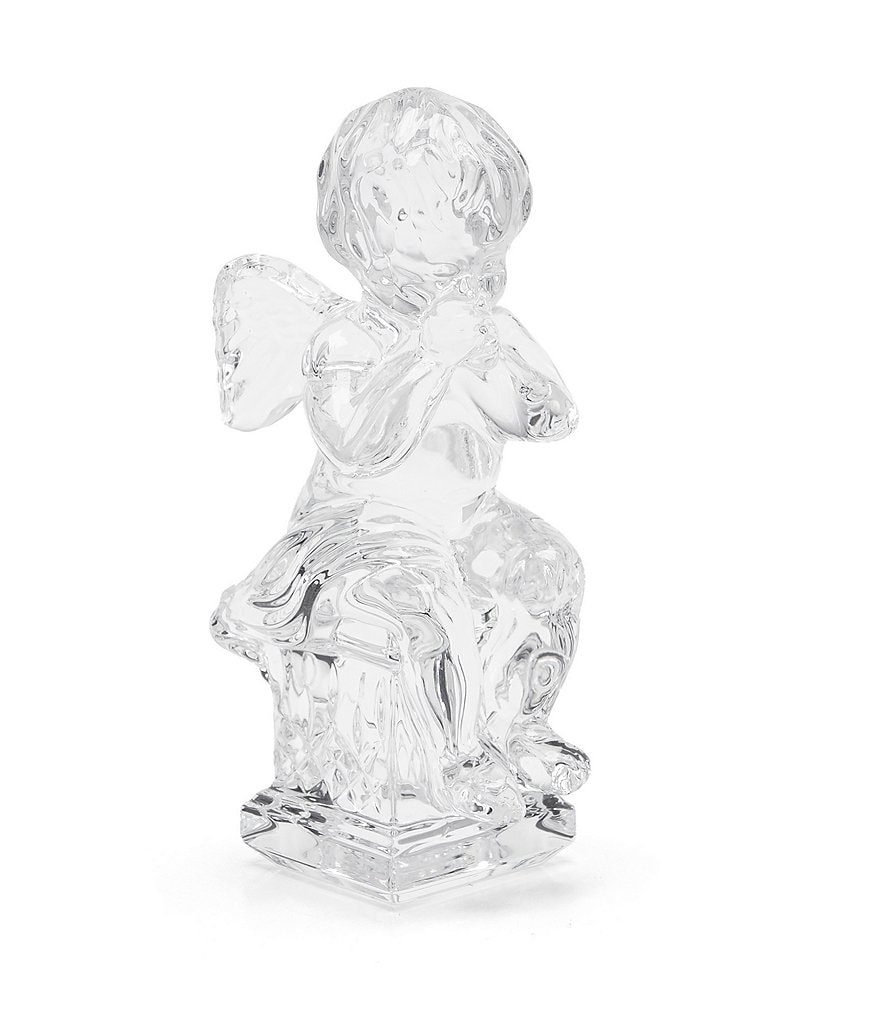 Waterford Crystal Praying Cherub Figurine