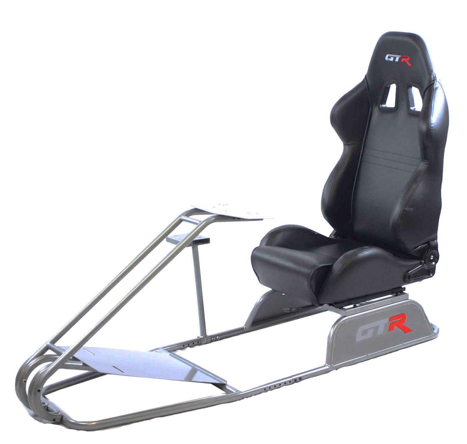 GTR Simulator - GTS Model with Adjustable Racing Seat - Driving Racing Simulator Cockpit with Gear Shifter Mount &hellip;