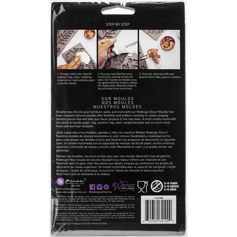 Prima Marketing Re-Design Mould 5"X8"X8mm-Tulumn Keyholes