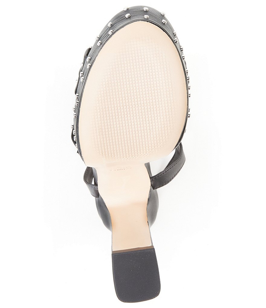 Schutz Bethina Studded Platform Knotted Sandals