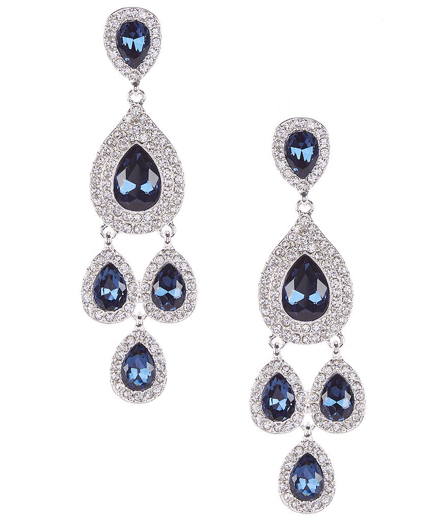 Gemma Layne Multi Teardrop Chandelier Earrings