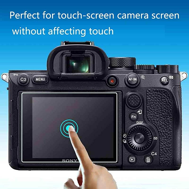 XS10 Screen Protector Compatible for Fujifilm XS10 XT30 XT20 XT10 Camera 2 Pack  9H Tempered Glass DSLR Camera Protective Film