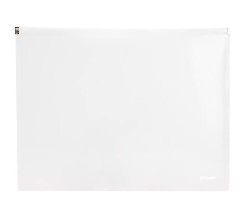 Poppin Poly Wallets, Letter Size, Clear, 3/Pack 100142