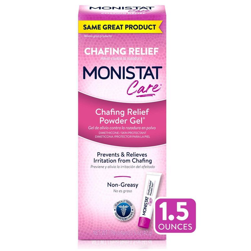 MONISTAT Care Chafing Relief Powder Gel, Anti-Chafe Protection - 1.5 oz