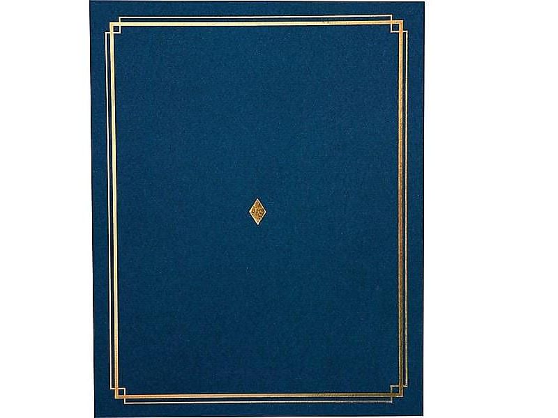 Gartner Studios Certificate Holders Blue/Gold 6/Pack (35005) 487917
