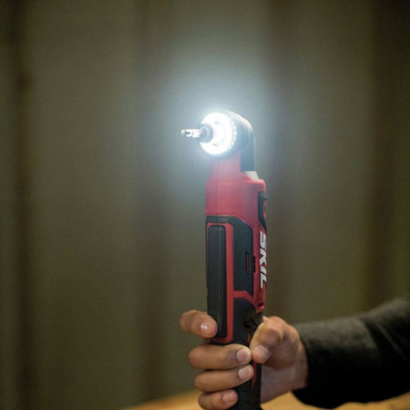 Skil RI574502 PWRCore 12 12V Brushless Lithium-Ion Hex Right Angle 1/4 in. Cordless Impact Driver Kit (2 Ah)