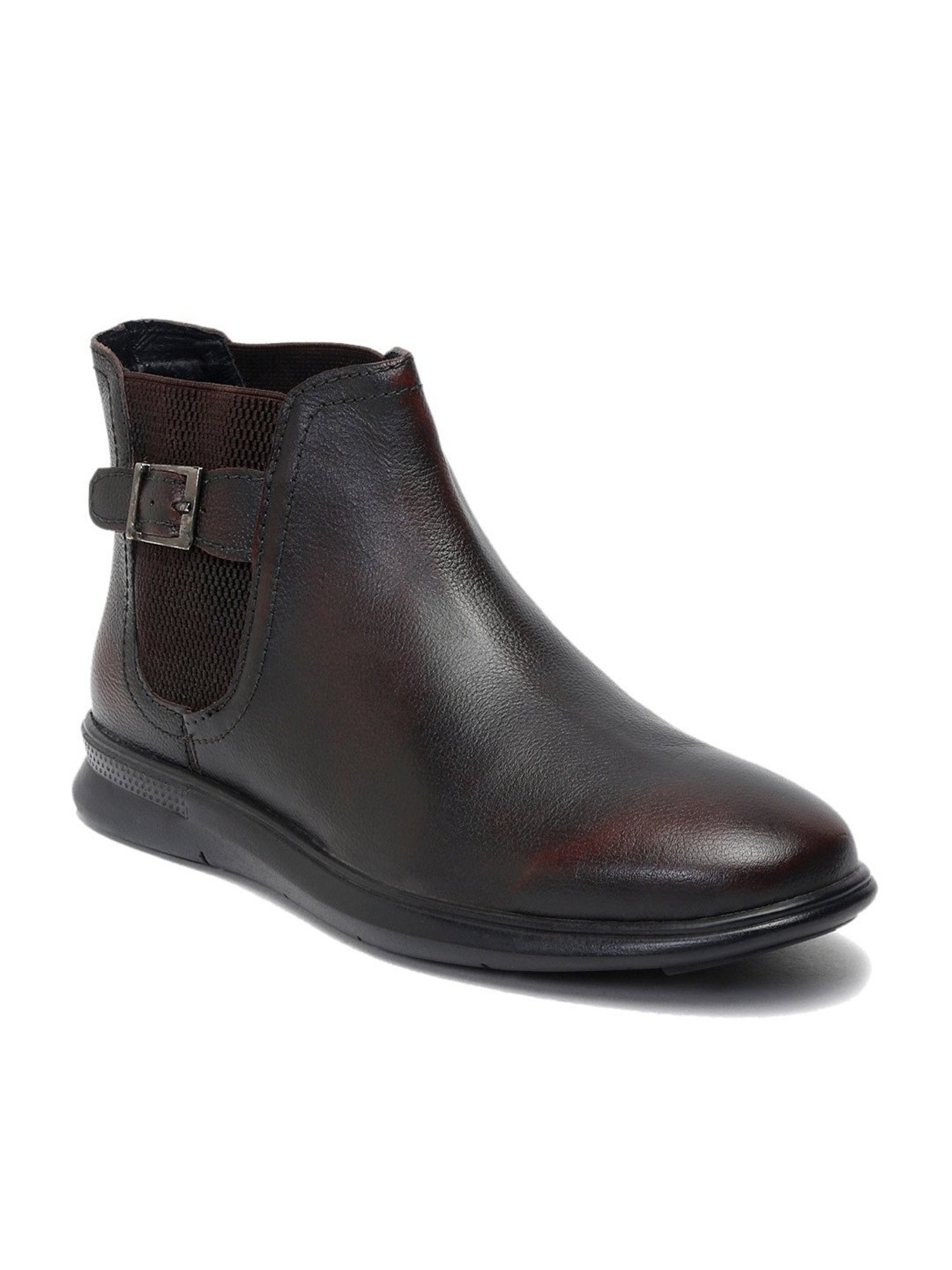 Teakwood Leathers Men's Brown Chelsea Boots