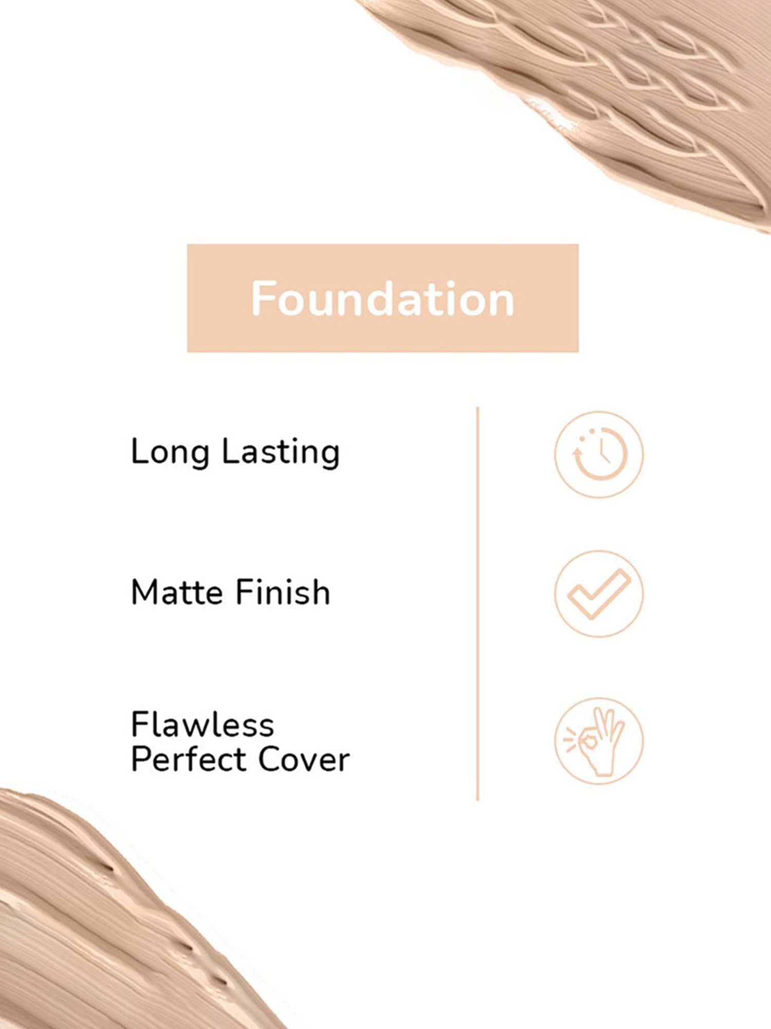 Matt Look Double Stay HD Foundation SPF 20 02 - 35 gm