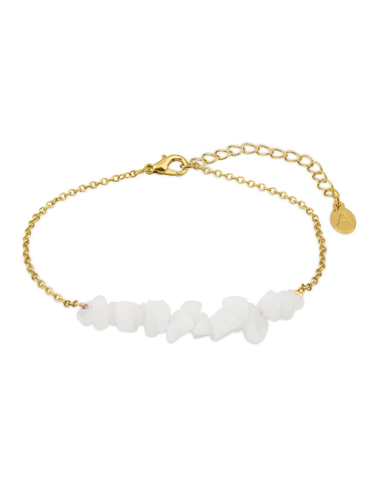 Accessorize London Women'S GoldRaw Stone Anklet