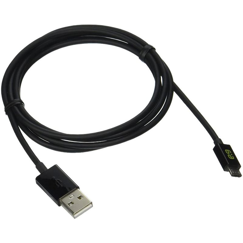 Puregear - Micro Usb Cable 6ft - Black