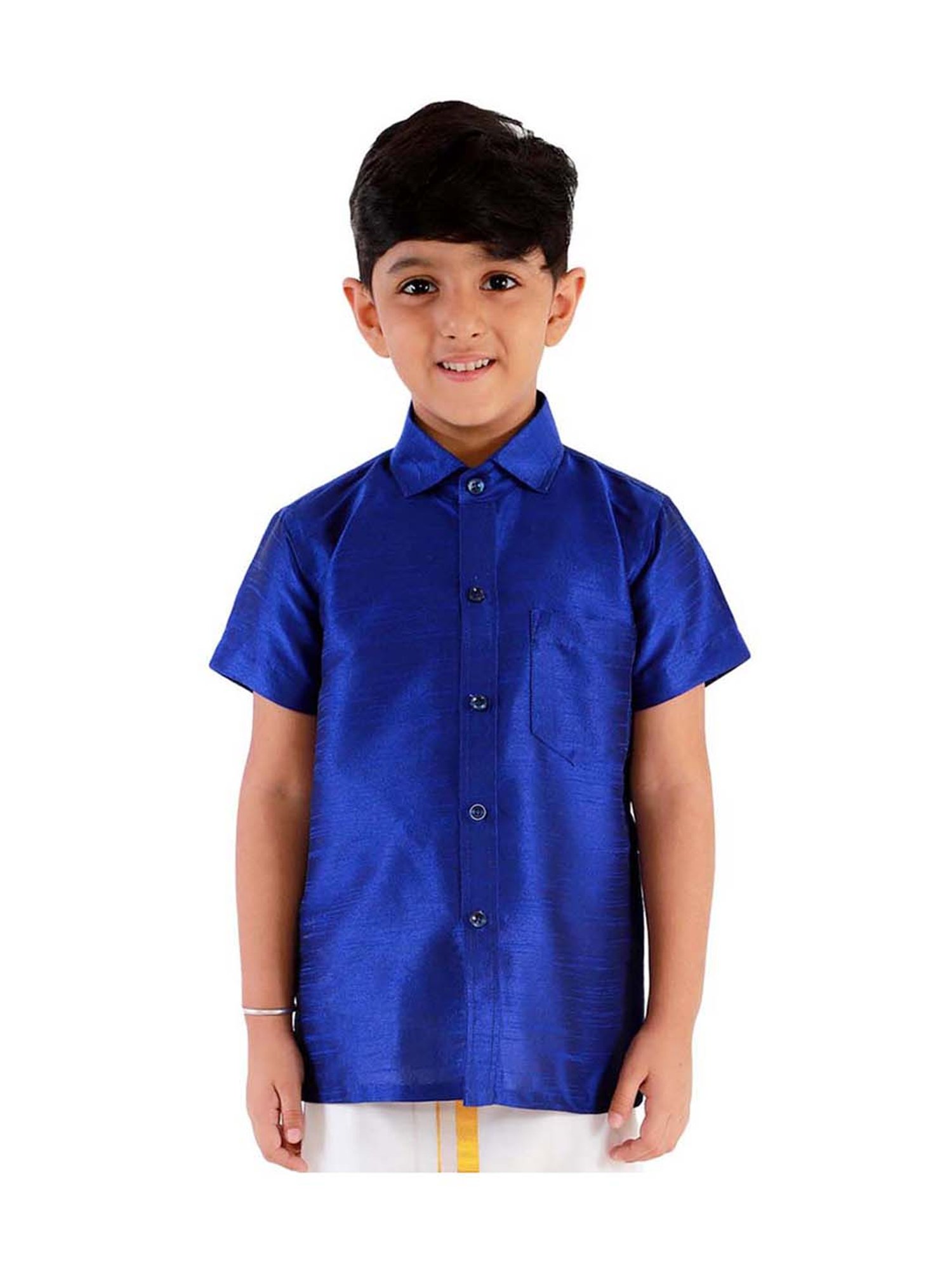 KISAH Kids Multicolor Cotton Printed Full Sleeves Kurta
