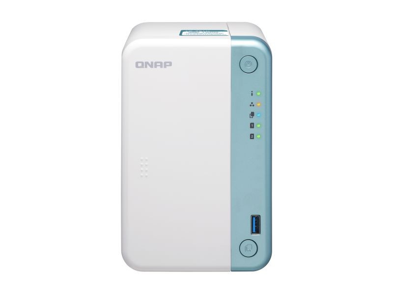 QNAP TS-251D-4G NAS TS-251D-4G 2Bay SATA Celeron J4005/4025 Dual-core 2.5GHz 4GB DDR4