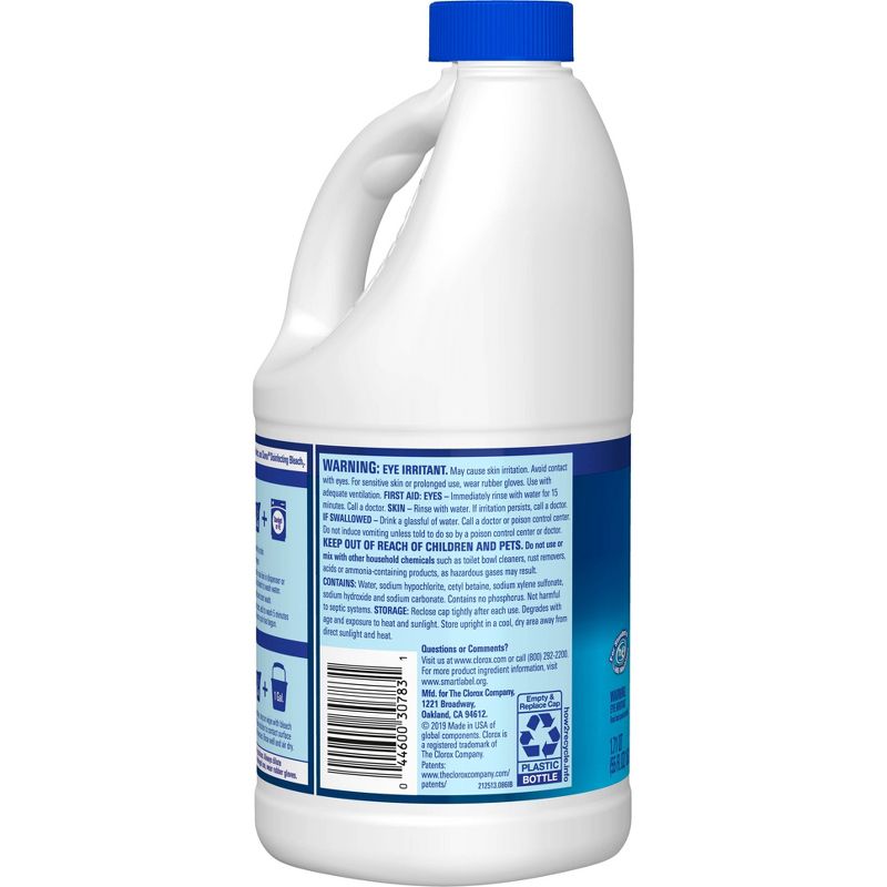 Clorox Splash-Less Liquid Bleach - Regular - 55oz