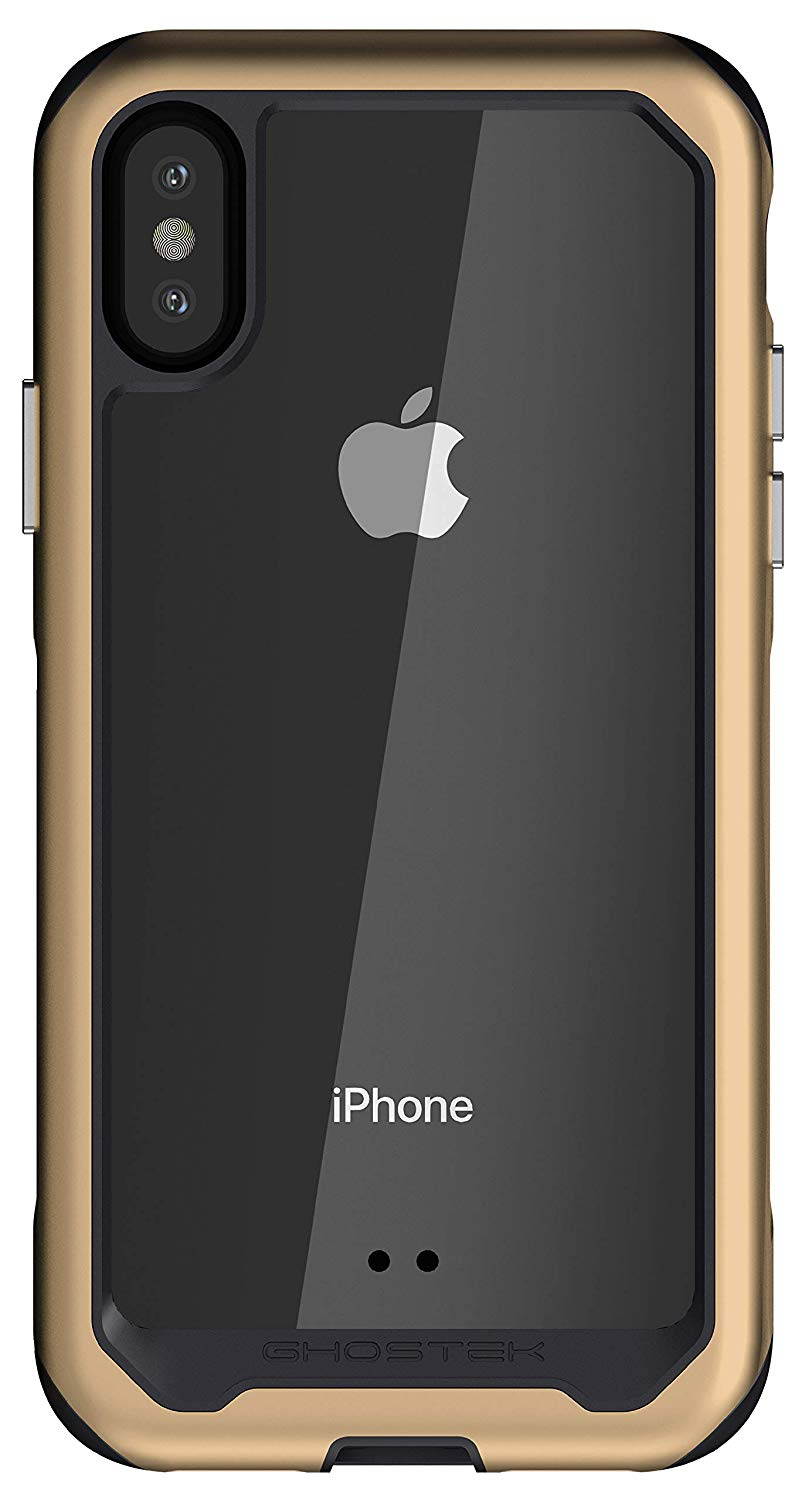 Ghostek Atomic Slim Shock Absorbing Protective Case Compatible with iPhone XR - Gold