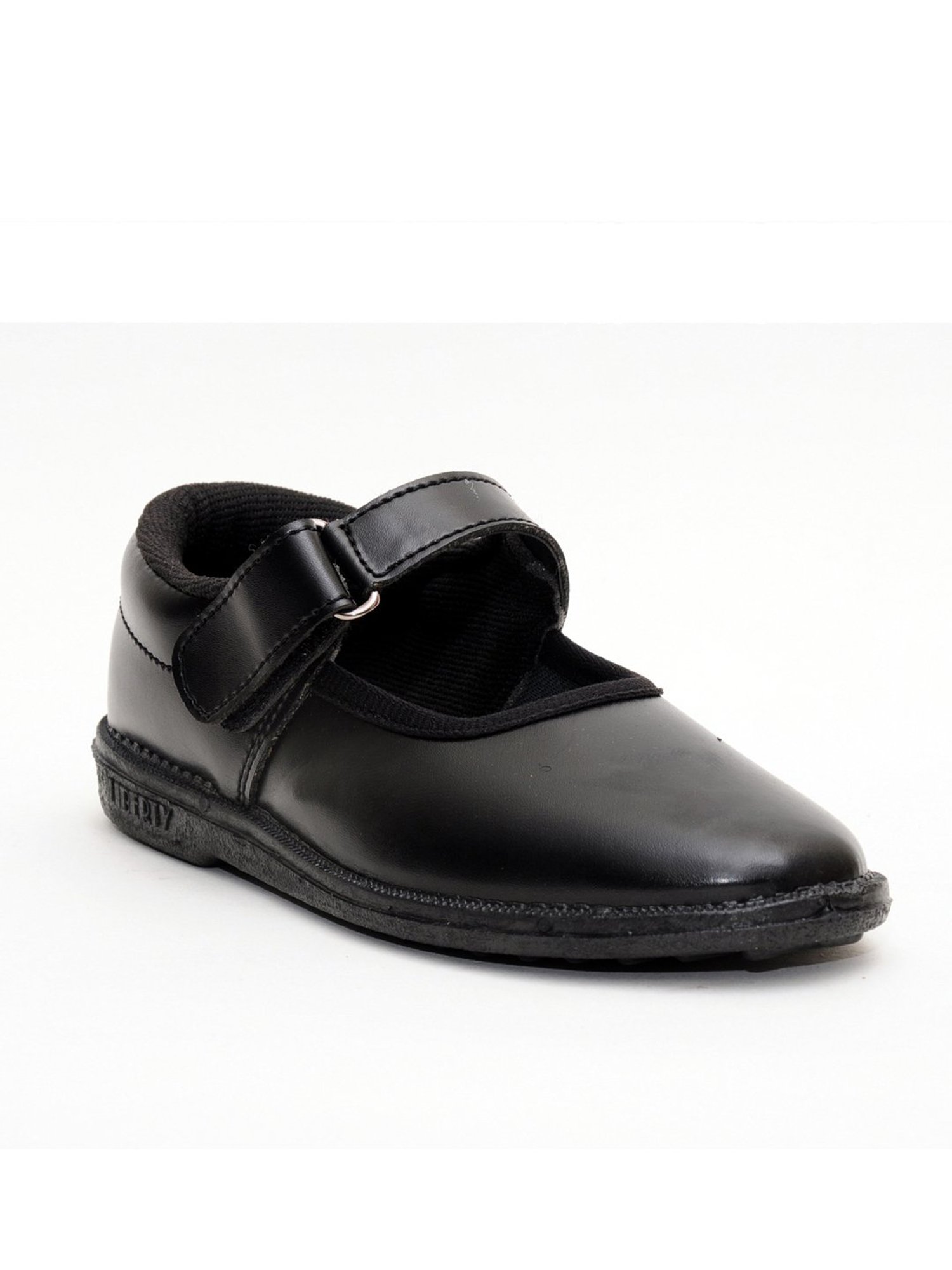 Prefect By Liberty Kids Black School Shoes