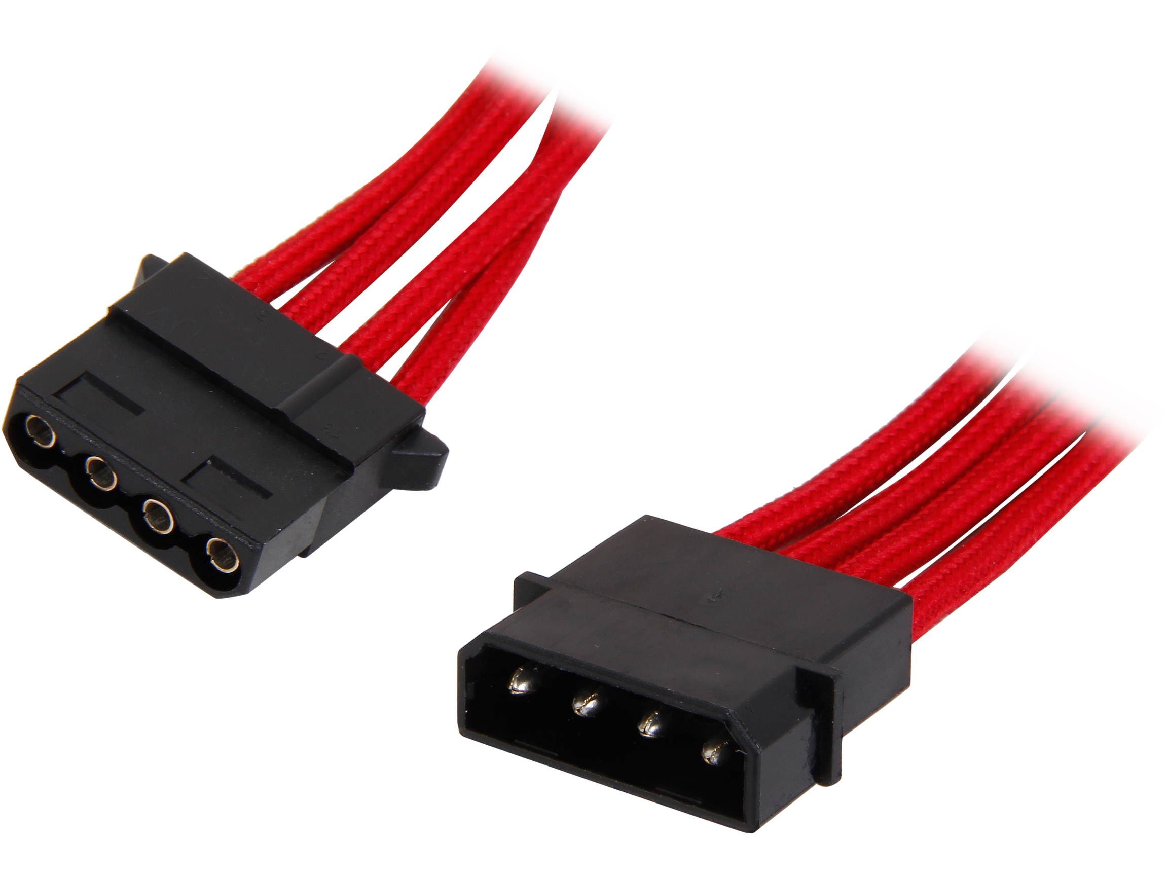 Micro Connectors 30cm Addressable RGB (ARGB) 1 to 4 Splitter Cable with/5 Male Pins (F04-04ARGB-30)