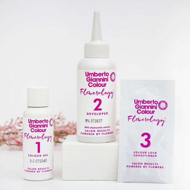 Umberto Giannini Flowerology Vegan Color - Dark Blonde - 3.75 fl oz