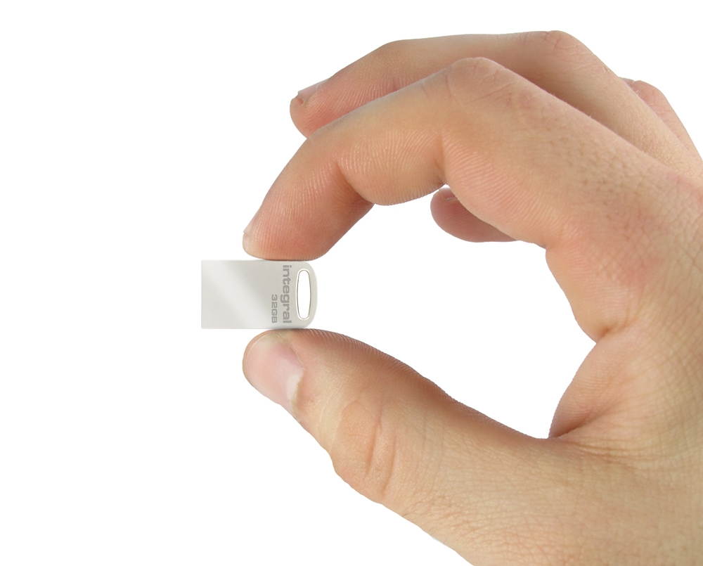 Integral 128GB Metal Fusion USB3.0 Ultra Small Flash Drive Model INFD128GBFUS3.0