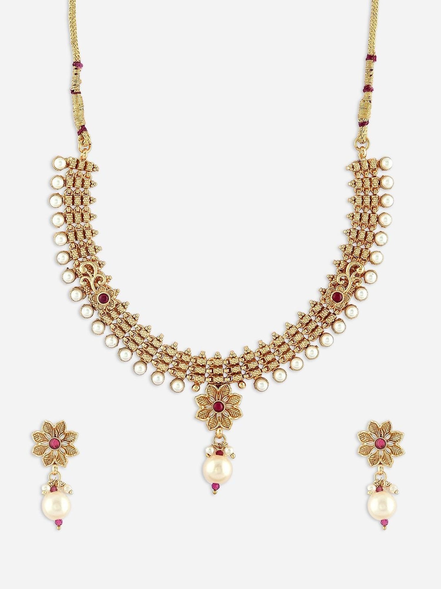 Bold By Priyaasi Men's Stylish Silver-Plated Dumbbell Pendant on a Trendy Chain