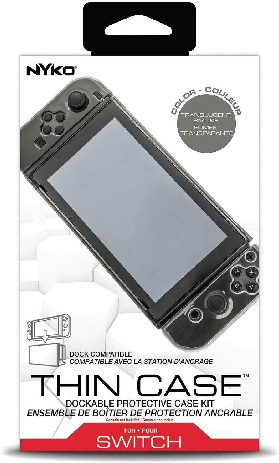 Nyko 87248 Thin Case For Nintendo Switch (Smoke)