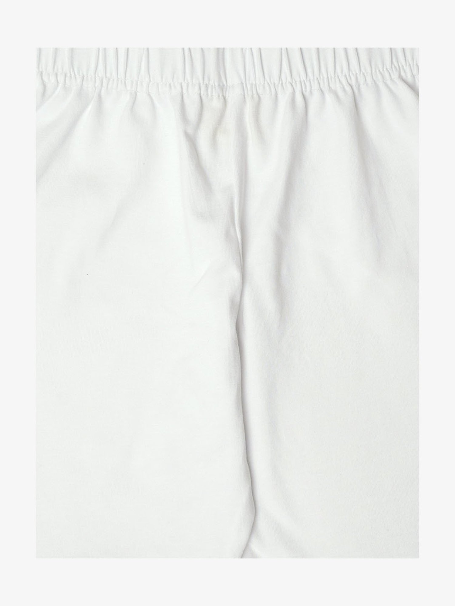 Sillysally Kids White Solid Bloomers (Pack of 3)