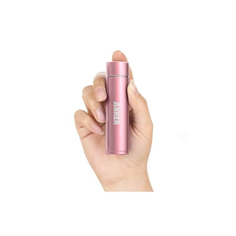 PowerCore+ mini 3350mAh LipstickSized Portable Charger 3rd Generation Premium Aluminum Power Bank One of the Most Compact External Batteries Uses Premium Cells