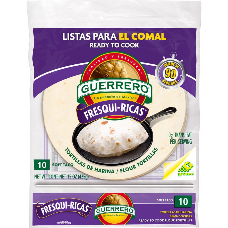 Guerrero Fresqui-Ricas Flour Tortillas - 15oz/10ct