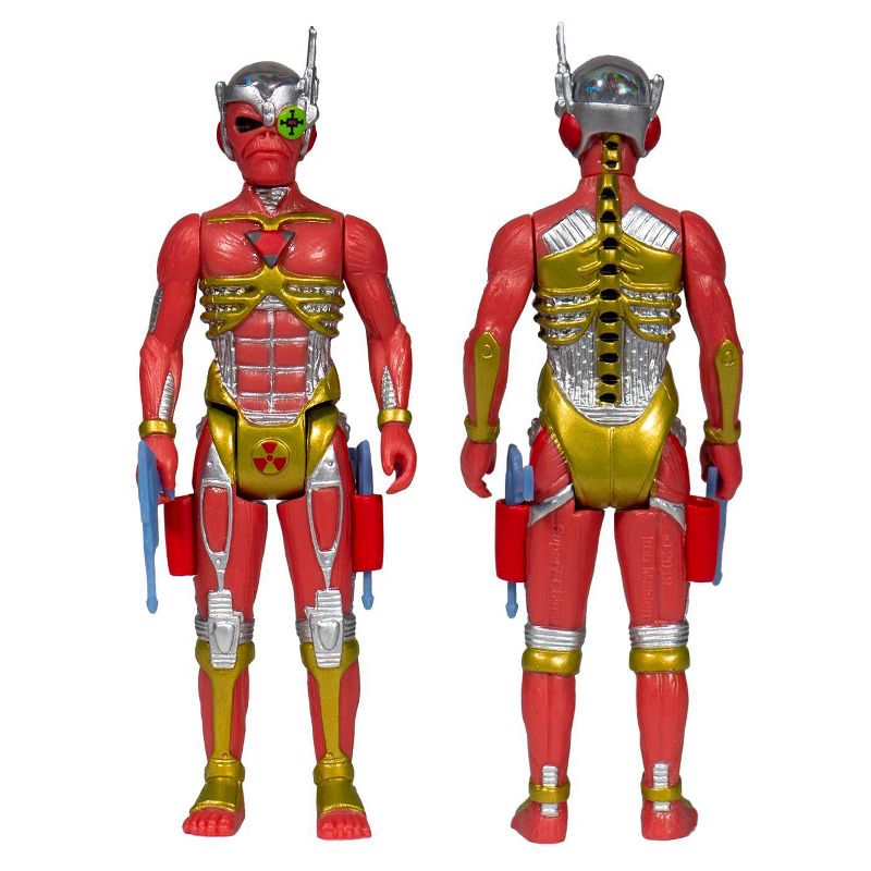 Super7 ReAction Figures - Iron Maiden Cyborg Eddie (Somewhere In Time)