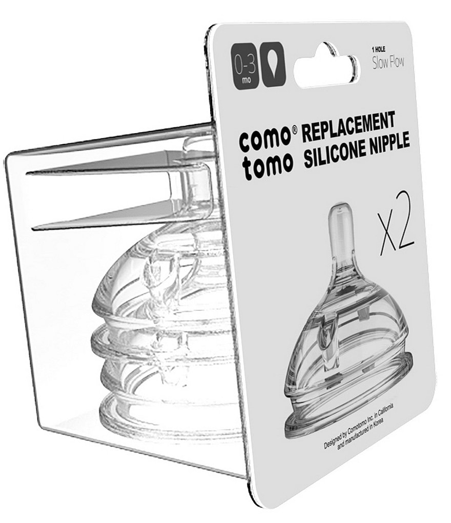 Comotomo Stage 1 Silicone Slow Flow Nipples