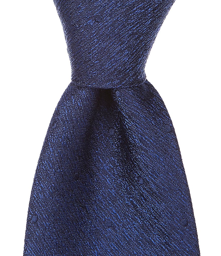 Murano Walers Dot Narrow 3 1/8#double; Silk Tie