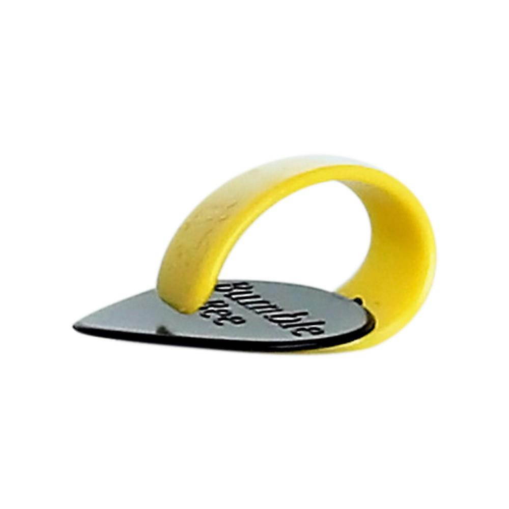 3 Pack | Fred Kelly Bumblebee Thumb and Flat Pick Combined | Teardrop - Light