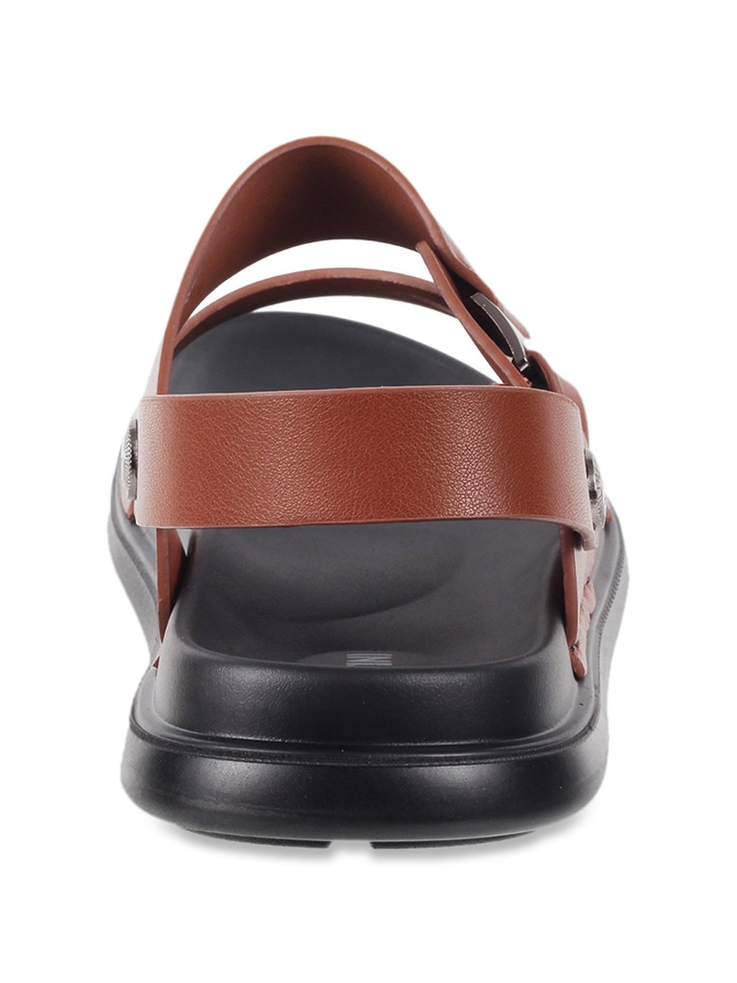 J. Fontini by Mochi Men's Tan Sling Back Sandals