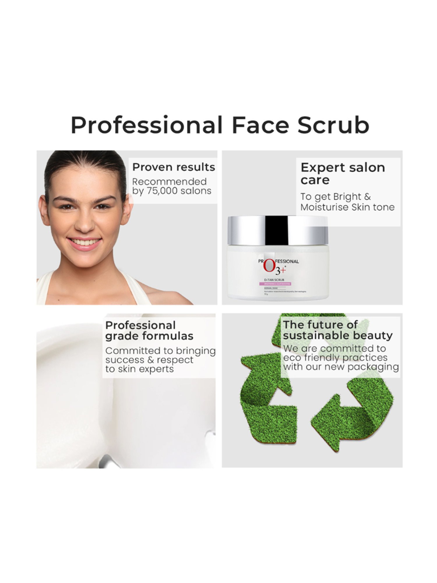 O3+ D-Tan Scrub - 50 gm